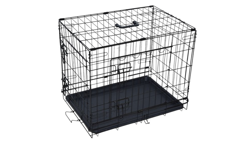 Zwarte bench mt 1. 61 x 42 x 48,5 cm met 2 deuren