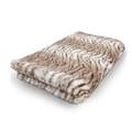 Topmast vetbed creme tijger bruin latex anti-slip 75 x 50 cm