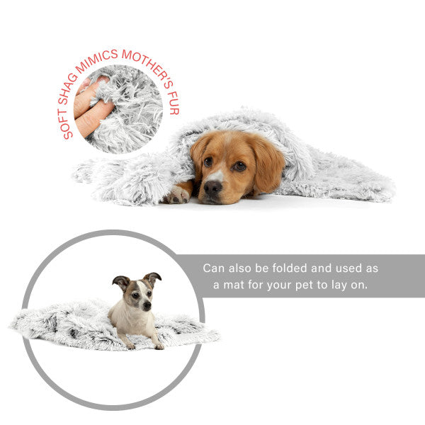 Airloft deken, blanket shag Frost