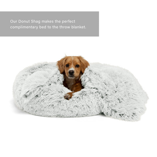 Airloft deken, blanket shag Frost