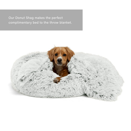 Airloft deken, blanket shag Frost