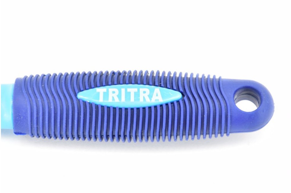 Tritra kam fijn met rubberen handvat