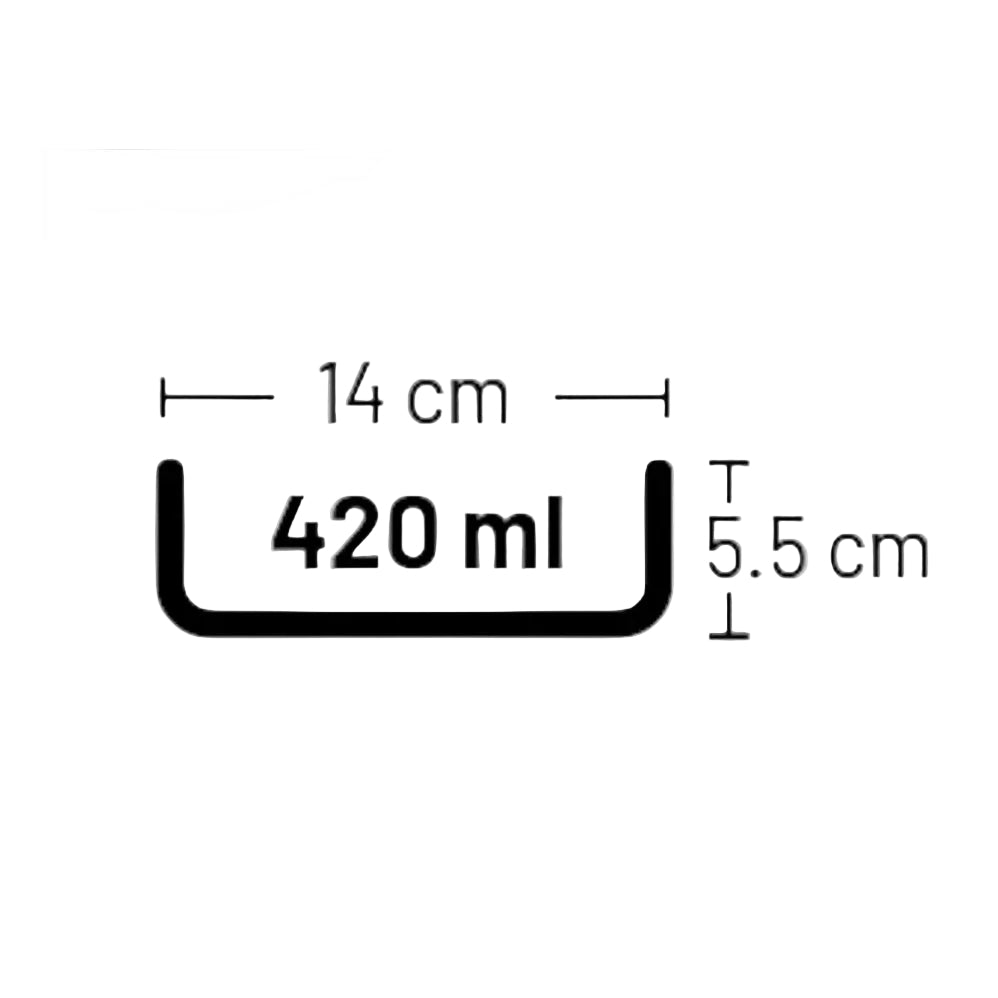 Voerbak Duke rond zwart wit 18 cm