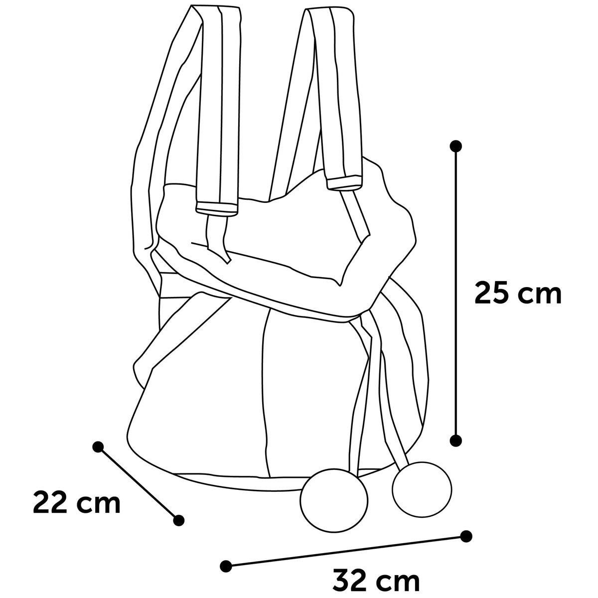 Buikdrager Cuddi beige