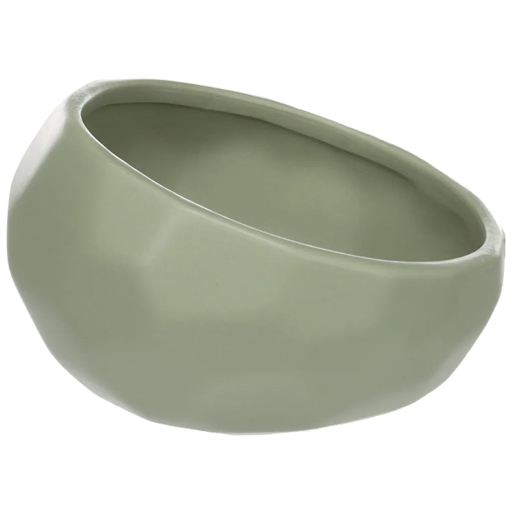 Voerbak Unic groen 13,5 cm