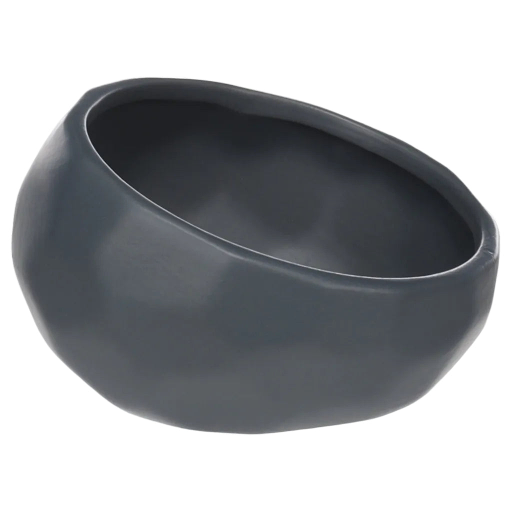 Voerbak Unic donkerblauw 13,5 cm