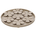 Likmat Fleur rond taupe 20 cm