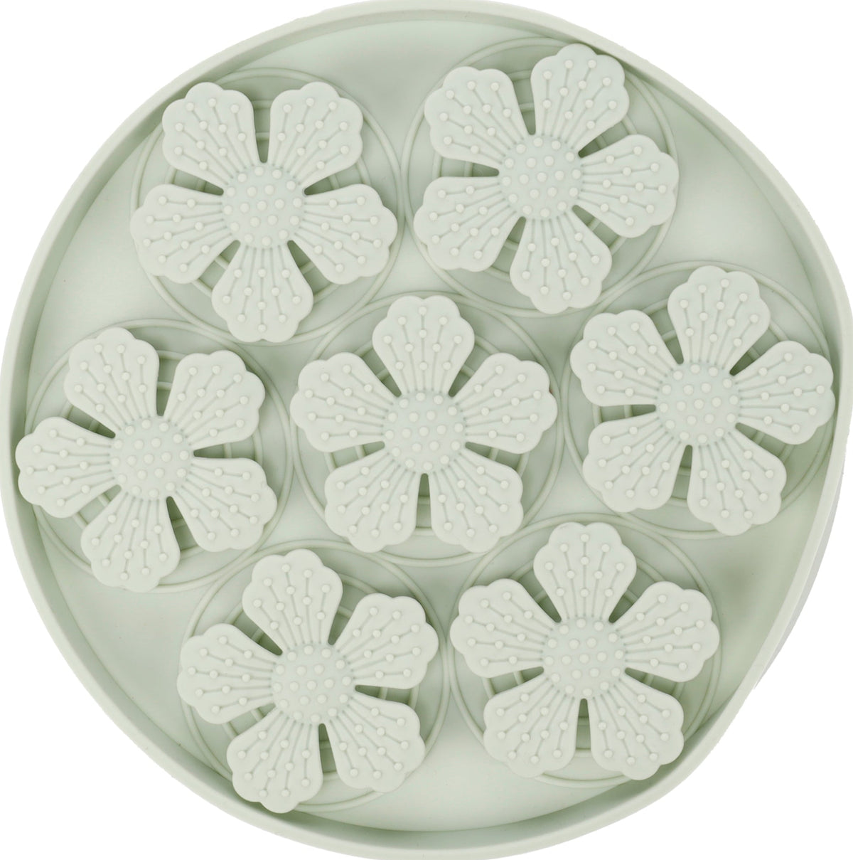 Likmat Fleur rond lichtgroen 20 cm