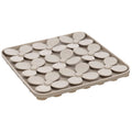 Likmat Klaver vierkant taupe 20 cm