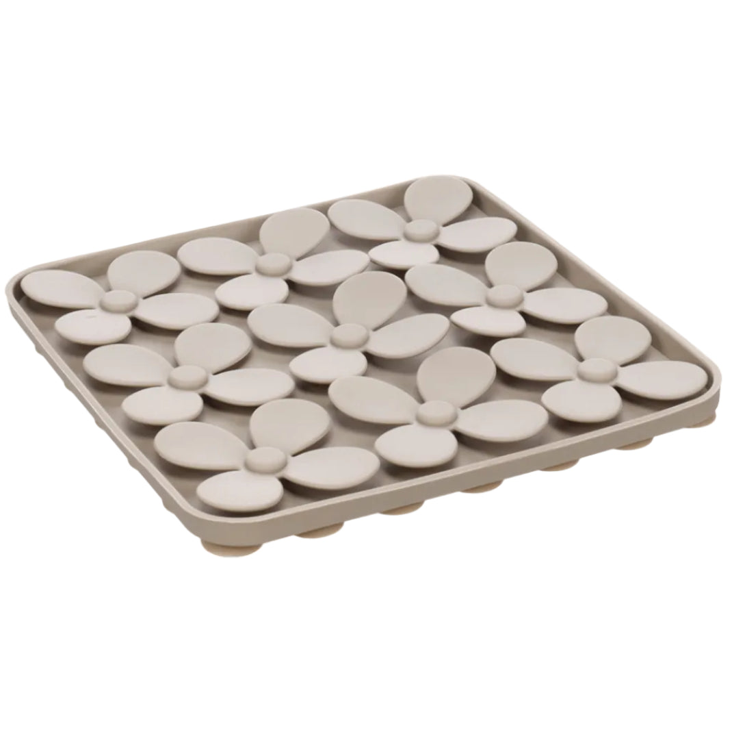 Likmat Klaver vierkant taupe 20 cm