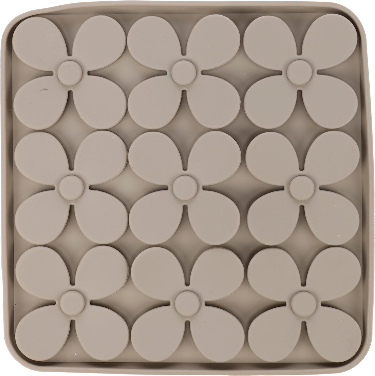 Likmat Klaver vierkant taupe 20 cm