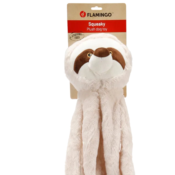 Speelgoed knuffel Landy Luiaard beige 105 cm