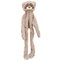 Speelgoed knuffel Wallo Wasbeer taupe 55 cm