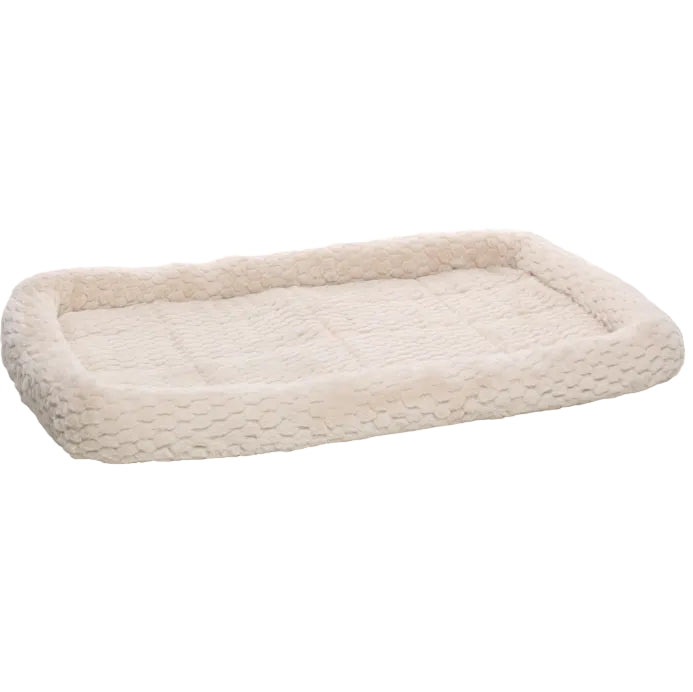 Flamingo kussen Naya beige met rand, maat S