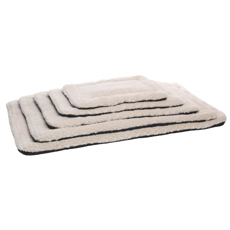 Flamingo benchkussen Naya beige plat, maat S