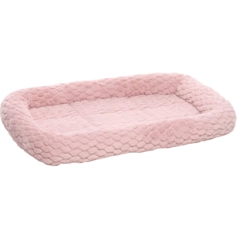 Flamingo kussen Naya Roze met rand, maat M