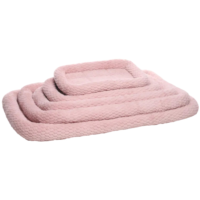 Flamingo kussen Naya Roze met rand, maat M