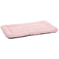 Flamingo benchkussen Naya roze, plat, maat M