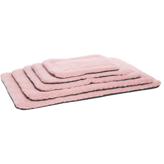 Flamingo benchkussen Naya roze, plat, maat M