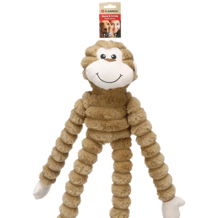 Speelgoed knuffel Fitto aap bruin 66 cm