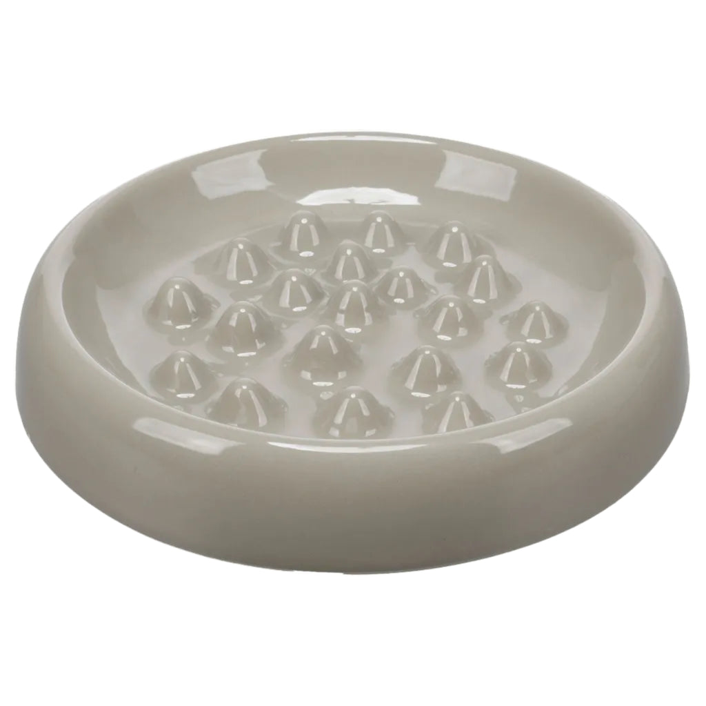 Slow Feeder Cena rond taupe 17,5 cm