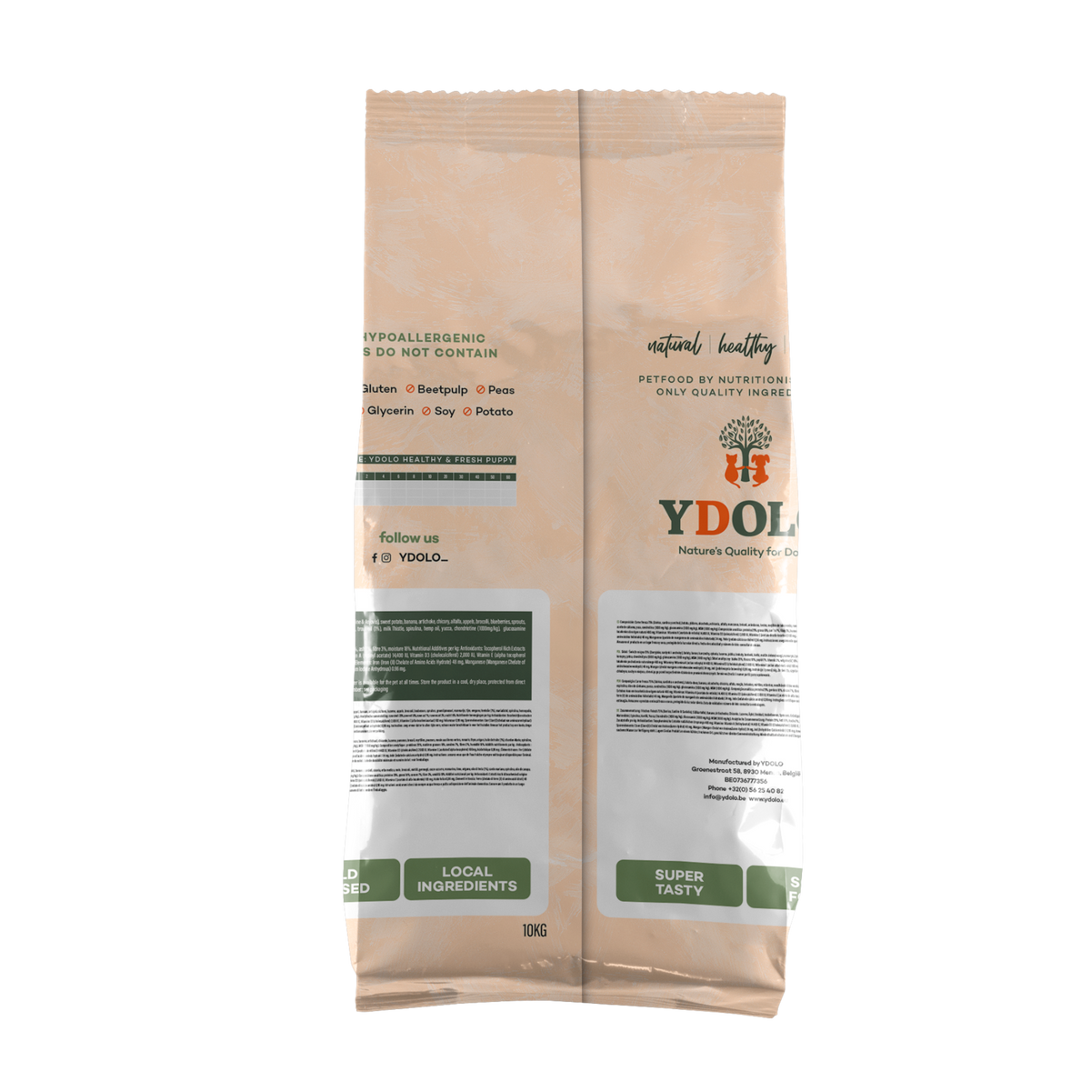 Ydolo Healty & Pure Chicken 10 kg