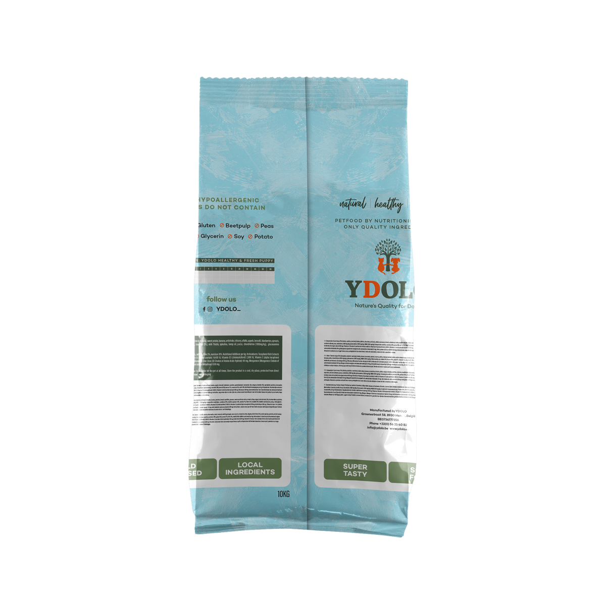 Ydolo Healty & pure Wild Fish 10 kg