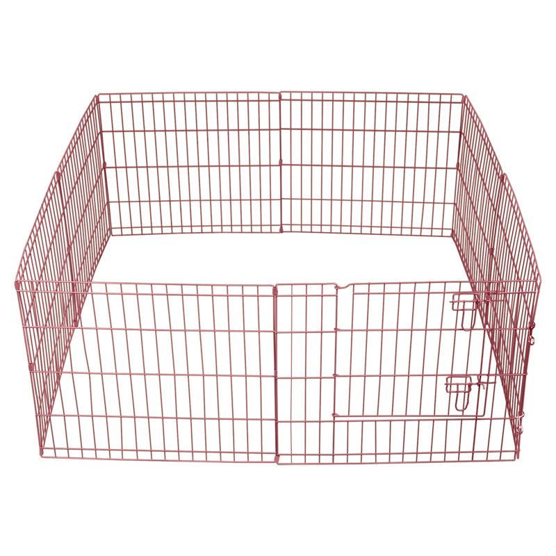 Topmast expandable puppyren opbouwbaar XL 560 x 60 roze