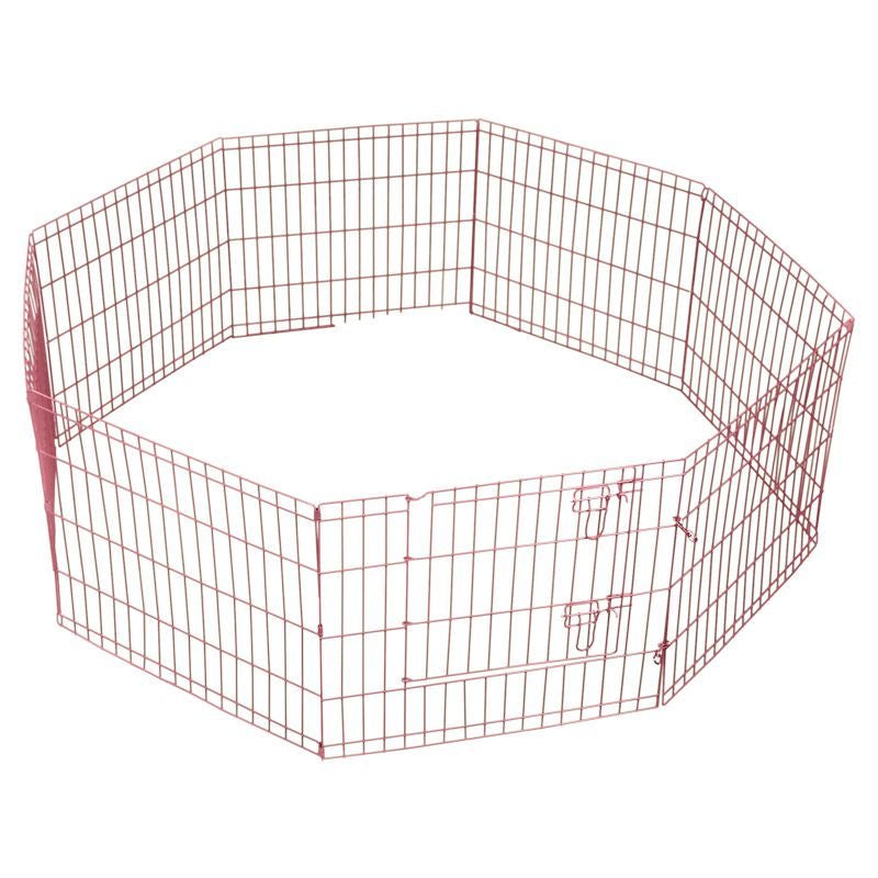 Topmast expandable puppyren opbouwbaar XL 560 x 60 roze