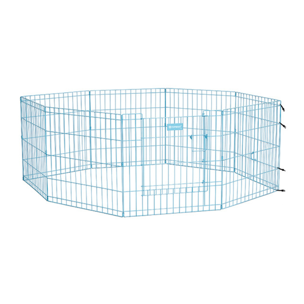 Topmast expandable puppyren opbouwbaar XL 560 x 60 blauw
