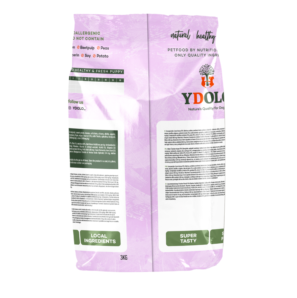 Ydolo Healty & Pure Puppy 2,5 kg
