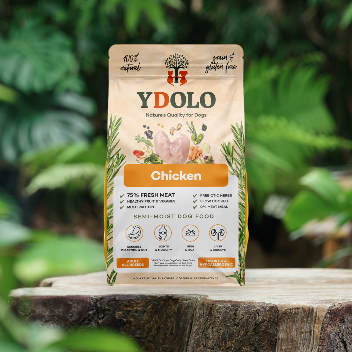Ydolo Healty & Pure Chicken 10 kg
