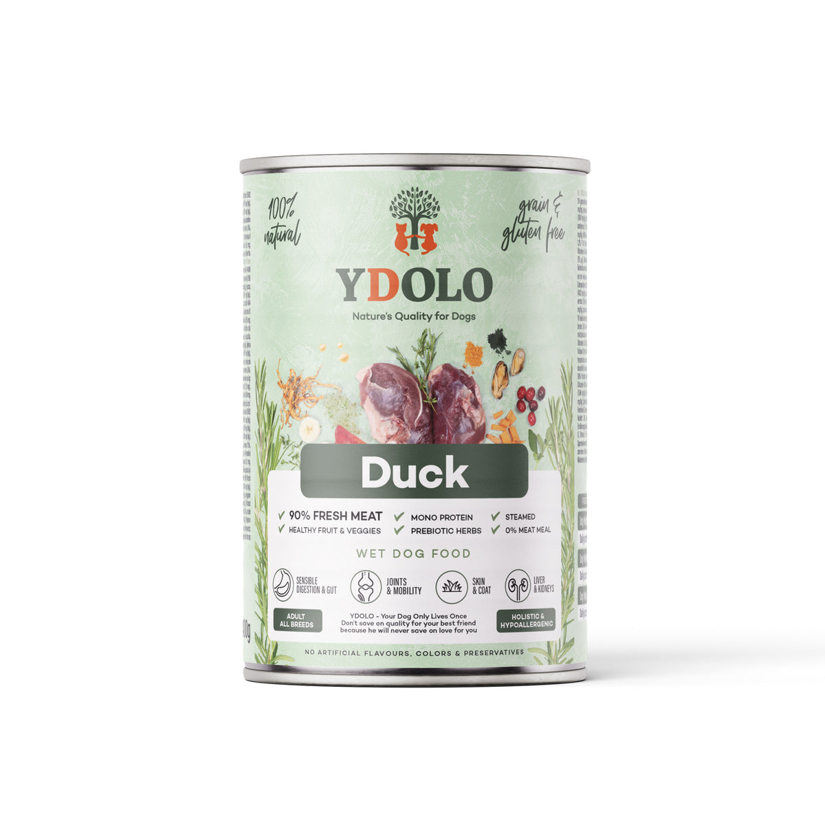 Ydolo natvoer Duck 400 gram