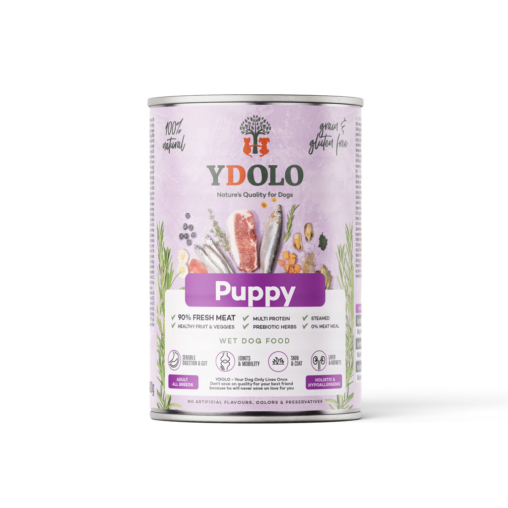 Ydolo natvoer Puppy 400 gram