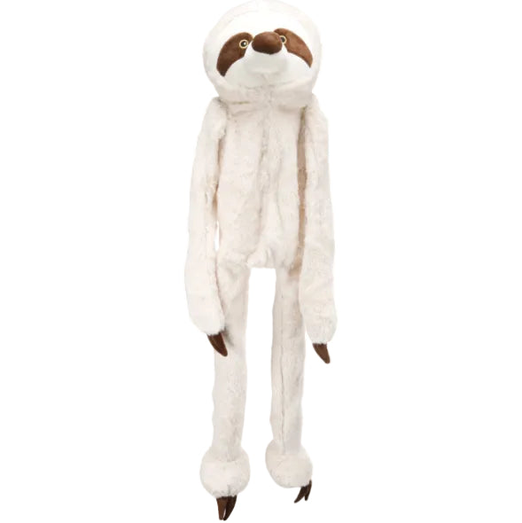 Speelgoed knuffel Landy Luiaard beige 60 cm
