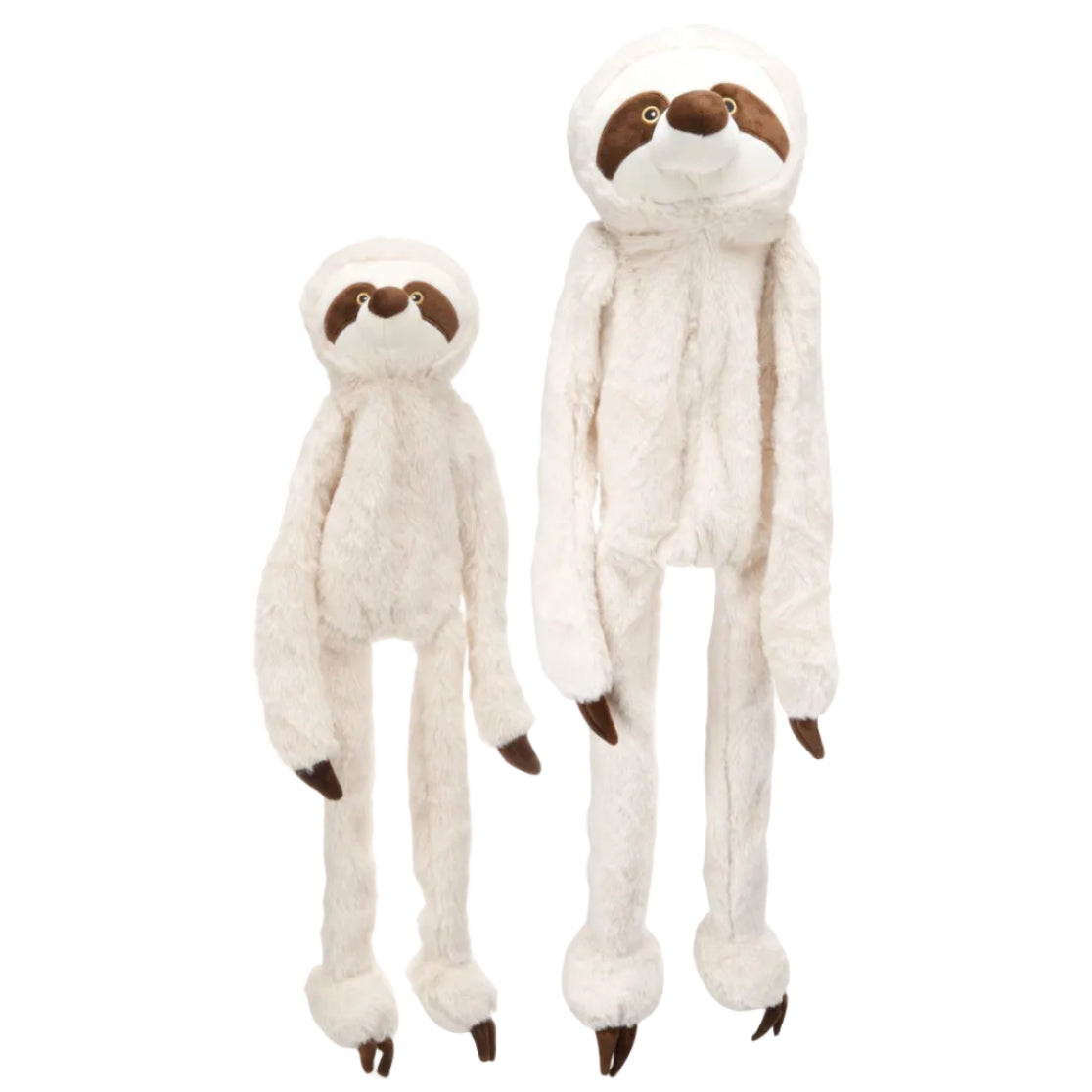 Speelgoed knuffel Landy Luiaard beige 60 cm