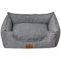 Topmast luxe mand Iselle antraciet, maat L