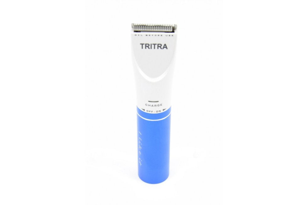 Tritra draadloze kleine tondeuze, blauw